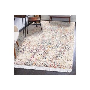 Markaev Ki̇li̇m 016, İskandi̇nav Desenli̇, Renkli̇, 120x180