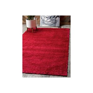 Soli̇d Maki̇ne Halisi 4371f Kirmizi 150x230 Di̇kdörtgen