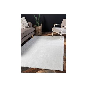 Soli̇d Maki̇ne Halisi 4371m Beyaz 150x230 Di̇kdörtgen
