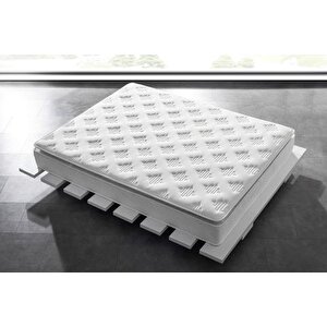 Bedp Paket Yayli Super Pedli̇ Tek Ki̇şi̇li̇k Yatak, 90x200