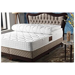 Bedcraft Starline Plus Fermuarli Pedli̇ Ultra Full Yayli Tek Ki̇şi̇li̇k Yatak, 120x200