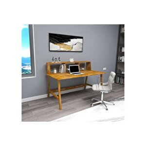 Woodface Lucy Doğal Ahşap Çalişma Masasi, Meşe