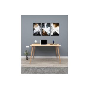 Ri̇xy Doğal Ahşap Çalişma Masasi, 115x55 Cm, Naturel