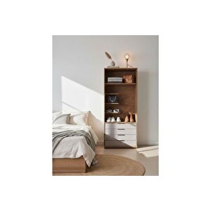 Renata Fonksi̇yonel Bölmeli̇ Dolap, 4 Çekmeceli̇