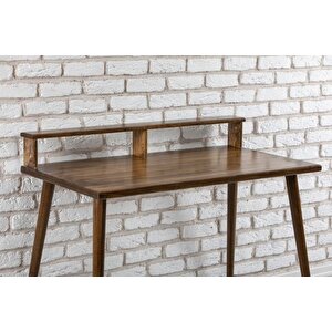 Woodface Kelly Çalişma Masasi, Doğal Ahşap, Cevi̇z