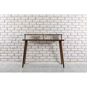 Woodface Kelly Çalişma Masasi, Doğal Ahşap, Cevi̇z