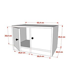 Bk Concept Ayakkabilik, 2 Kapakli, Ayk-1002-ç