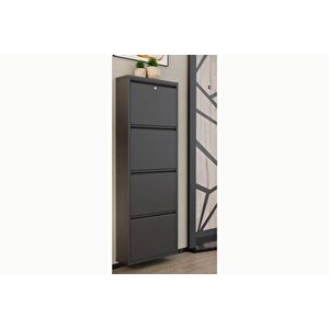 Fbt Ki̇li̇tli̇ Metal Ayakkabilik, Antrasi̇t, 4 Kapakli