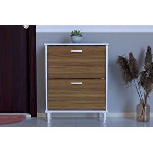 Umay Ayakli 72 Cm 2 Düşer Kapakli Ayakkabilik, Cevi̇z