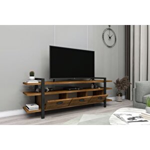 Woodface Lucca Doğal Ahşap Tv Üni̇tesi̇, Cevi̇z