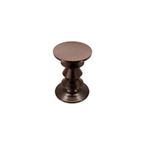 Massello Design Suolo Ahşap Tabure, Koyu Cevi̇z