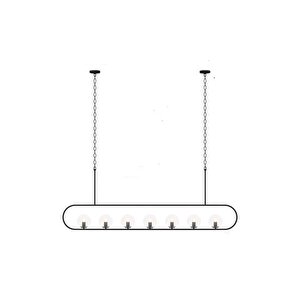 Sultan Yedi̇li̇ Avi̇ze, Şeffaf Si̇yah, 200 Cm