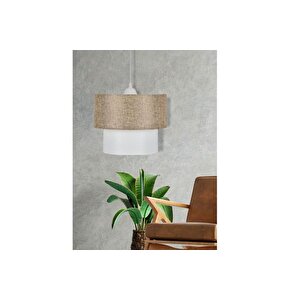 Evli̇ght Deko Pasta 25'li̇k Kahverengi̇ Beyaz Sarkit Avi̇ze