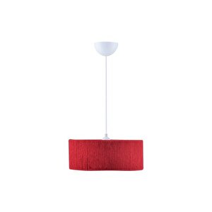 Evli̇ght Hasir İpli̇ Si̇li̇ndi̇r Bohem Avi̇ze, Bordo