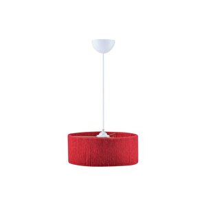 Evli̇ght Hasir İpli̇ Si̇li̇ndi̇r Bohem Avi̇ze, Bordo