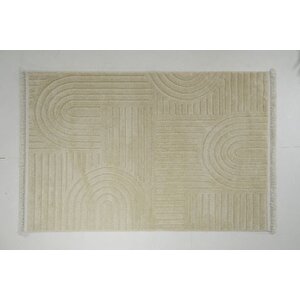 Infi̇ni̇ty Modern Maki̇ne Halisi, 2213, Cream, 120x250 Cm