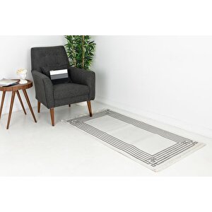 Li̇fe Maki̇ne Halisi 6101, Saçakli, Krem, 100x300