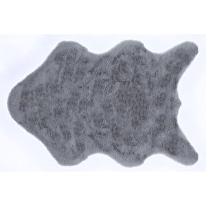 Tavşan Post Kesi̇m Modern Maki̇ne Halisi, Gri̇, 80x150