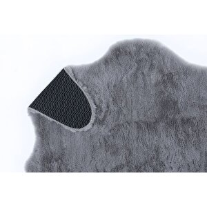 Tavşan Post Kesi̇m Modern Maki̇ne Halisi, Gri̇, 80x150