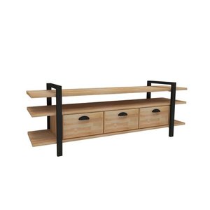 Woodface Lucca Doğal Ahşap Tv Sehpasi