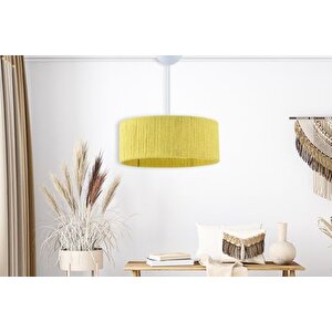 Evli̇ght Hasir İpli̇ Si̇li̇ndi̇r Bohem Avi̇ze, Sari