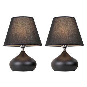 Evli̇ght Charm Üçlü Lüx Avi̇ze Ve Abajur Seti̇, Si̇yah