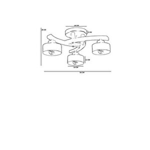 Weston Üçlü Cevi̇z Metal Başlikli Plofonyer Avi̇ze