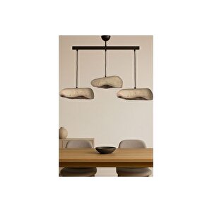 Stoneli̇th Handmade Karbon Beton Avi̇ze, Üçlü