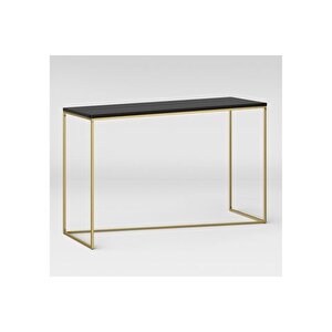 Soller Gold Metal Ahşap Dresuar Konsol
