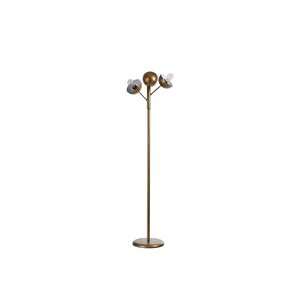Küre Üçlü Eski̇tme Lambader Metal Başlikli