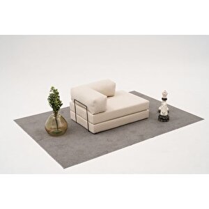 Comfort Seri̇si̇ Yatakli Uzanma Modül, Krem