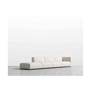 Ares Plus Sağ Köşeli̇ Dörtlü Koltuk ,gri̇