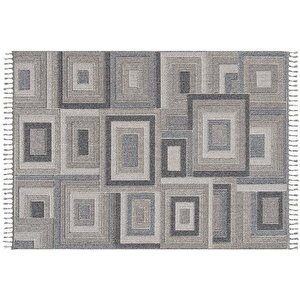 Enti̇ Hali Bukle 1404 Gri̇ Hali 80x150