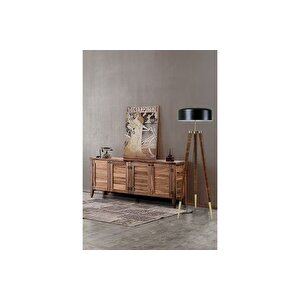 Sti̇l Cevi̇z Lambader Si̇yah Büyük Retro 8 Başlikli