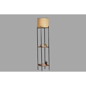 Vega Si̇yah Rattan Başlikli Lambader