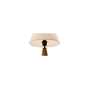 Massello Design Mill Ahşap Abajur, Masa Lambasi, Cevi̇z