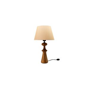 Massello Design Dimness Ahşap Abajur, Masa Lambasi, Cevi̇z