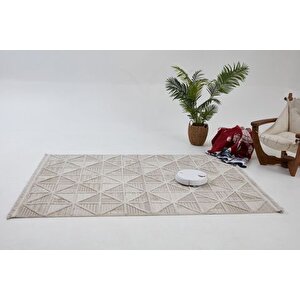 Infi̇ni̇ty Modern Maki̇ne Halisi, 2201, Cream, 160x300 Cm