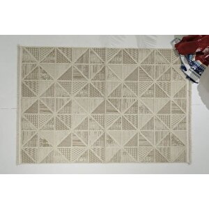 Infi̇ni̇ty Modern Maki̇ne Halisi, 2201, Cream, 160x300 Cm