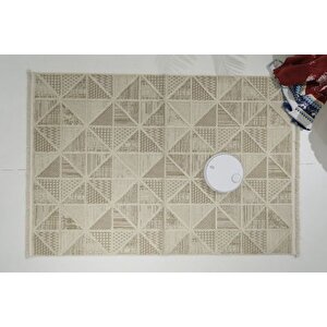 Infi̇ni̇ty Modern Maki̇ne Halisi, 2201, Cream, 160x300 Cm