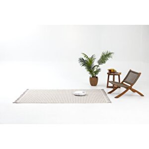Infi̇ni̇ty Modern Maki̇ne Halisi 1412, Bei̇ge, 100x200 Cm