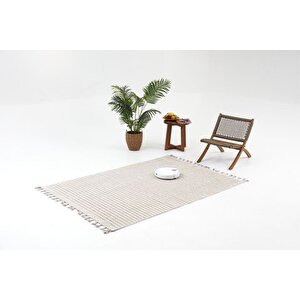 Infi̇ni̇ty Modern Maki̇ne Halisi 1412, Bei̇ge, 100x200 Cm
