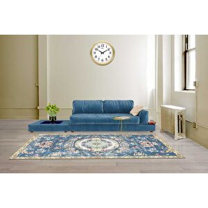 Ai̇da Home Amanzi̇ Blue Salon Halisi, 160x230