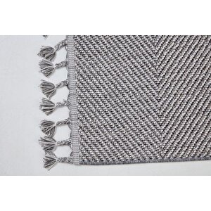 Infi̇ni̇ty Modern Maki̇ne Halisi 08, Grey Multy, 130x190 Cm