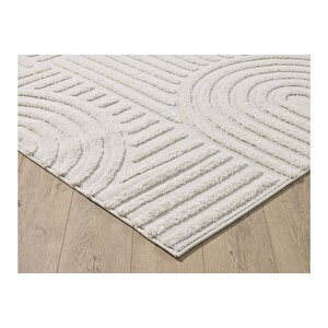 Eli̇t Koleksi̇yonu Maki̇ne Halisi, Bukleli̇, Krem, 140x200