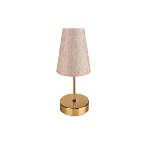 Evli̇ght Rose Abajur 101 Gold Gülkurusu & Gold