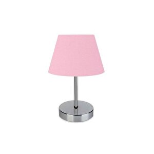 Evli̇ght Nura Abajur Krom Pembe Krom