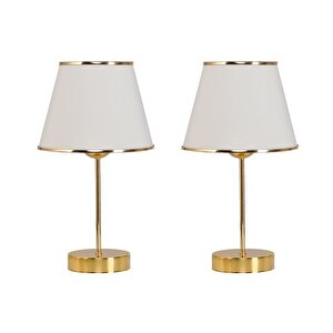 Evli̇ght İki̇li̇ Mi̇rza Abajur, Gold Krem