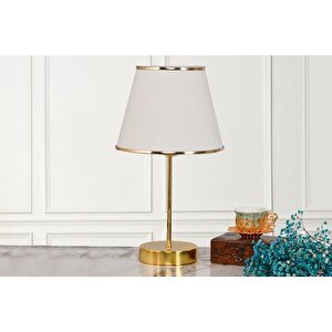 Evli̇ght İki̇li̇ Mi̇rza Abajur, Gold Krem