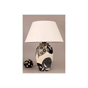 Grafora Handmade Dekorati̇f Serami̇k Abajur